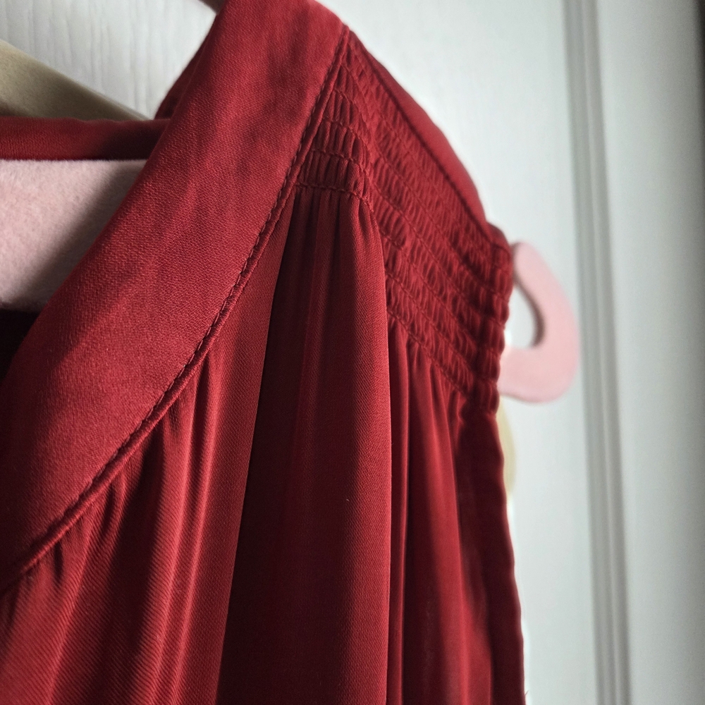 Banana Republic Red Women's Dress - Picture 2 of 8